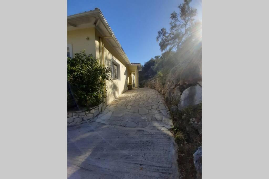 Villa Sunrise With Stunning Views And Private Pool Katokhórion Exterior foto